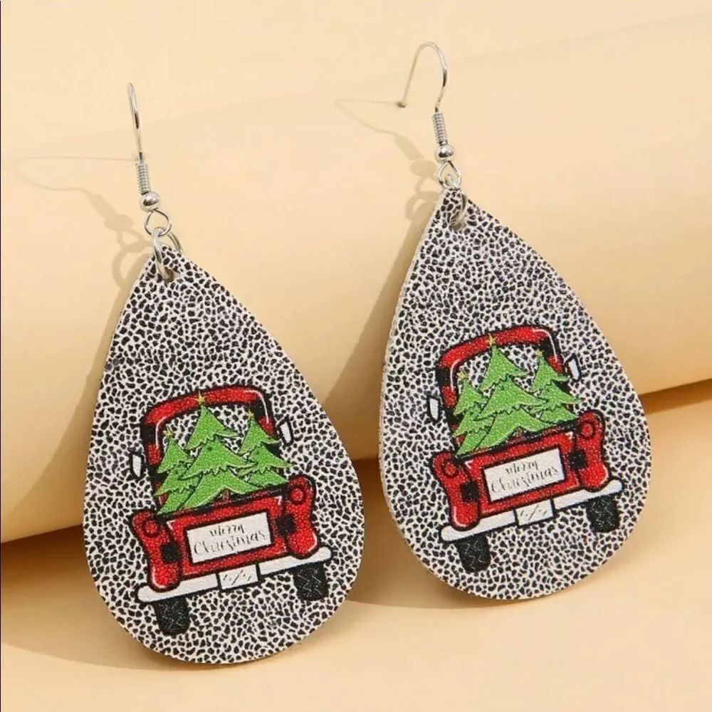Christmas Graphic Earrings 
